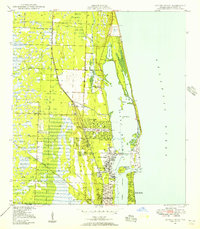 Riviera Beach 1946 topographic map thumbnail