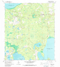 Rochelle 1966 topographic map thumbnail