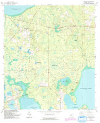 Rochelle 1966 topographic map thumbnail