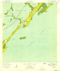 Rock Harbor 1949 topographic map thumbnail