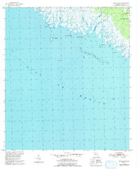 Rock Islands 1955 topographic map thumbnail