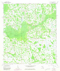 Rock Ridge 1960 topographic map thumbnail