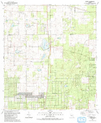 Romeo 1991 topographic map thumbnail