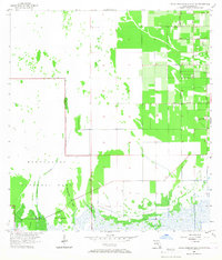 Royal Palm Ranger Station 1956 topographic map thumbnail