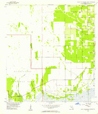 Royal Palm Ranger Station 1956 topographic map thumbnail