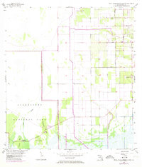 Royal Palm Ranger Station 1956 topographic map thumbnail