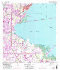 Safety Harbor 1956 topographic map thumbnail