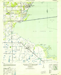 Safety Harbor 1952 topographic map thumbnail