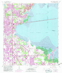 Safety Harbor 1956 topographic map thumbnail