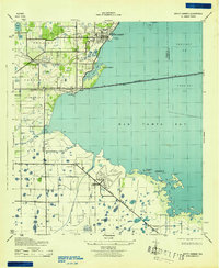 Safety Harbor 1943 topographic map thumbnail