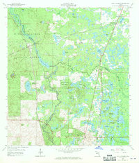 Saint Catherine 1958 topographic map thumbnail