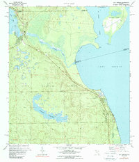 Salt Springs 1970 topographic map thumbnail