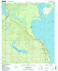Salt Springs 1994 topographic map thumbnail
