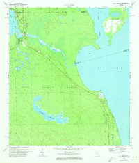 Salt Springs 1970 topographic map thumbnail