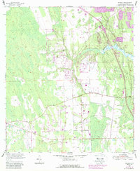 Samsula 1952 topographic map thumbnail