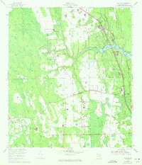 Samsula 1952 topographic map thumbnail