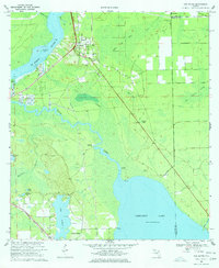 San Mateo 1968 topographic map thumbnail
