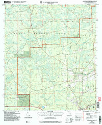 Sanderson North 2005 topographic map thumbnail