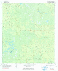 Sanderson Nw 1969 topographic map thumbnail