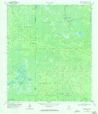 Sanderson NW 1969 topographic map thumbnail