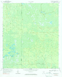 Sanderson NW 1969 topographic map thumbnail