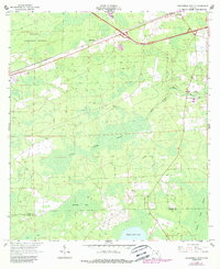 Sanderson South 1963 topographic map thumbnail