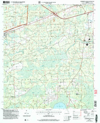 Sanderson South 2005 topographic map thumbnail