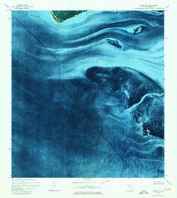 Sandy Key 1972 topographic map thumbnail