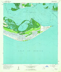 Sanibel 1958 topographic map thumbnail