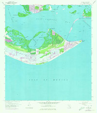 Sanibel 1958 topographic map thumbnail
