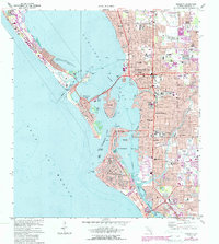 Sarasota 1973 topographic map thumbnail