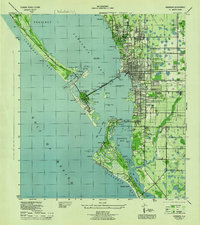 Sarasota 1944 topographic map thumbnail