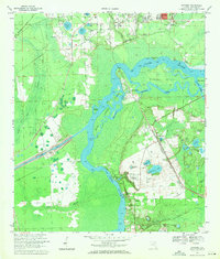 Satsuma 1968 topographic map thumbnail
