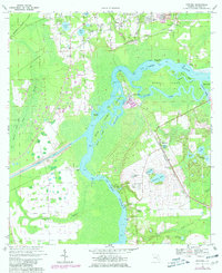 Satsuma 1968 topographic map preview
