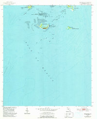 Seahorse Key 1955 topographic map thumbnail
