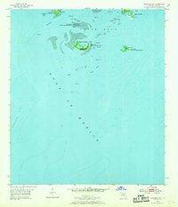 Seahorse Key 1955 topographic map thumbnail