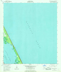 Sebastian NW 1949 topographic map thumbnail