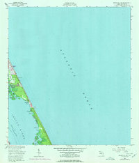 Sebastian NW 1949 topographic map thumbnail