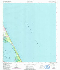 Sebastian NW 1949 topographic map thumbnail