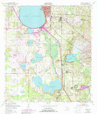 Sebring 1952 topographic map thumbnail