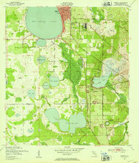 Sebring 1952 topographic map thumbnail