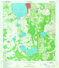 Sebring 1952 topographic map preview