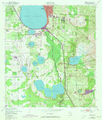 Sebring 1952 topographic map preview