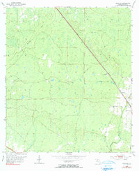 Secotan 1952 topographic map preview