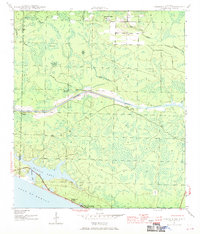 Seminole Hills 1943 topographic map thumbnail