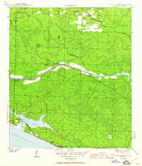 Seminole Hills 1944 topographic map thumbnail