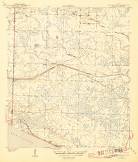 Seminole Hills 1944 topographic map thumbnail