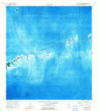 Sevenmile Bridge 1972 topographic map thumbnail