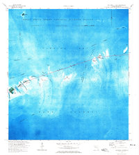 Sevenmile Bridge 1972 topographic map thumbnail