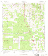 Shady 1968 topographic map preview